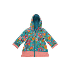 Stephen Joseph Turkuaz Çiçek Desenli Yağmurluk