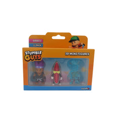 Stumble Guys 3'lü Mini Figür