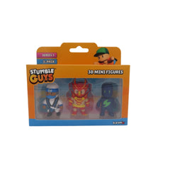 Stumble Guys 3'lü Mini Figür