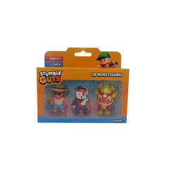 Stumble Guys 3'lü Mini Figür