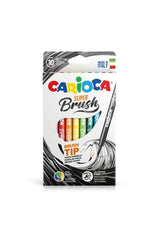 Carioca Süper Brush 10’lu Fırça Uçlu Keçeli Kalem Seti