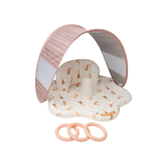 Swim Essentials Mermaid Bubbles Sırt Destekli ve Gölgelikli Bebek Oyun Matı 76cm