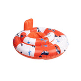 Swim Essentials Ocean Stripes Bebek Sırt Destekli Yüzme Simidi