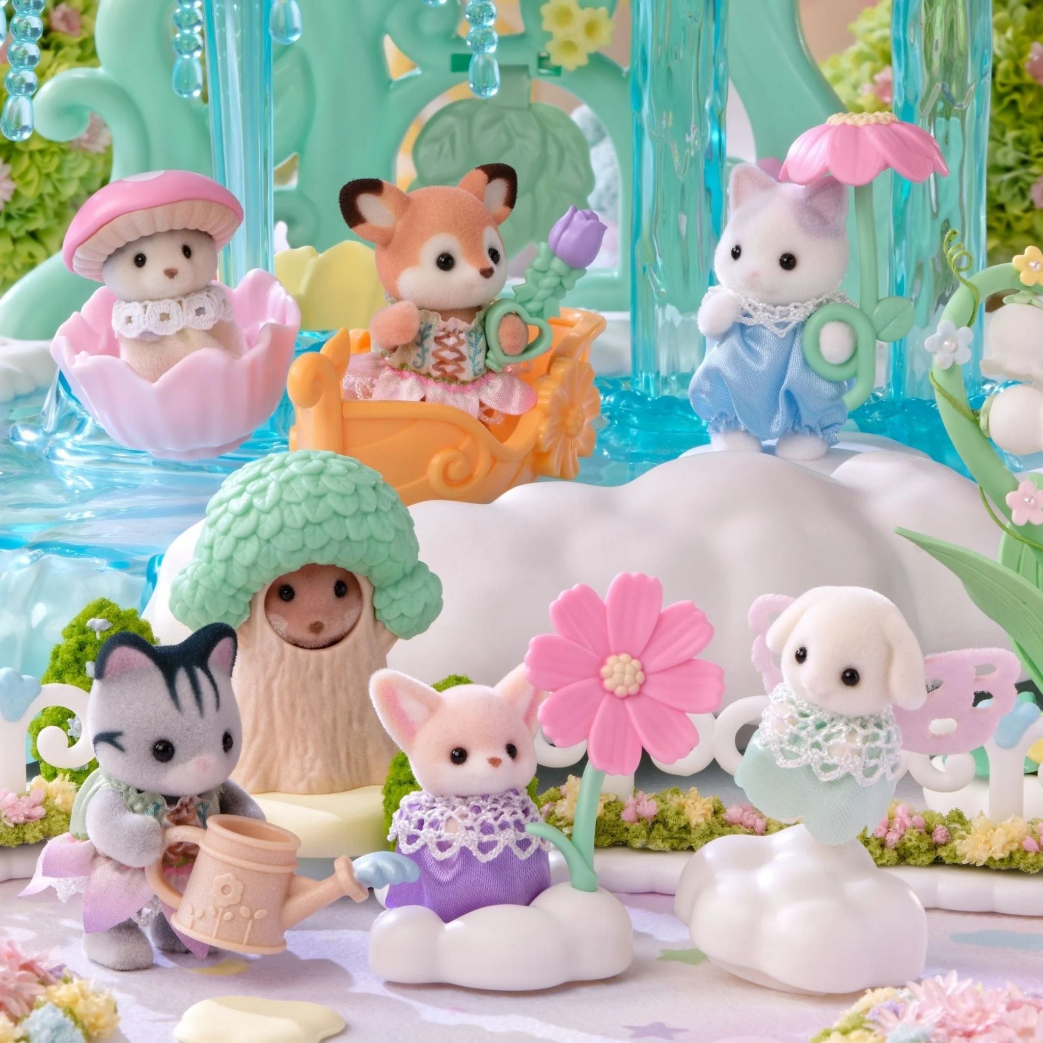 Sylvanian Families Bebek Minifigür Çiçek Serisi 5823