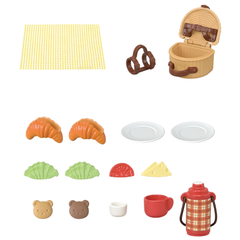 Sylvanian Families Bisküvi Ayı Kardeşler Leziz Piknik Seti 5852