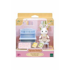 Sylvanian Families Kar Tavşan Kız ve Çalışma Masası 5679