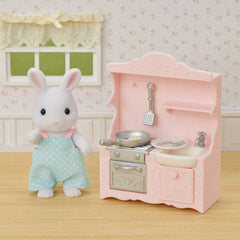 Sylvanian Families Kar Tavşanı Babanın Yemek Pişirme Seti 5678