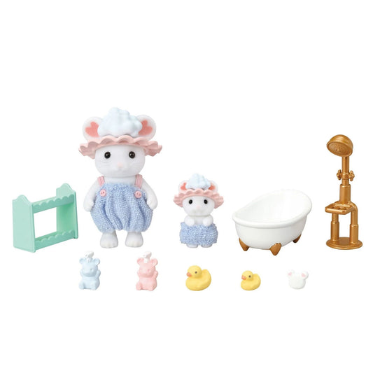 Sylvanian Families Kardeşle Köpüklü Banyo Seti 5805