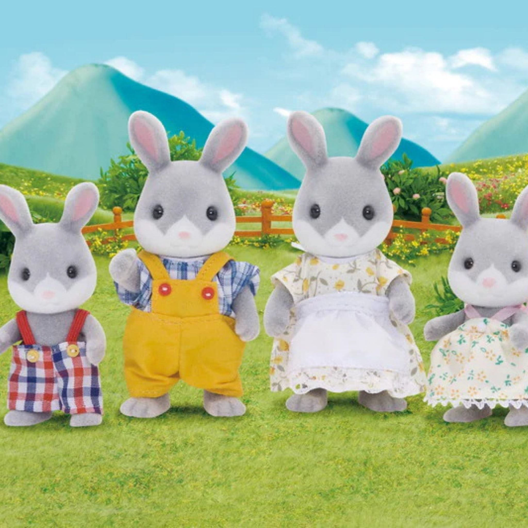 Sylvanian Families Pamuk Kuyruklu Tavşan Ailesi 4030