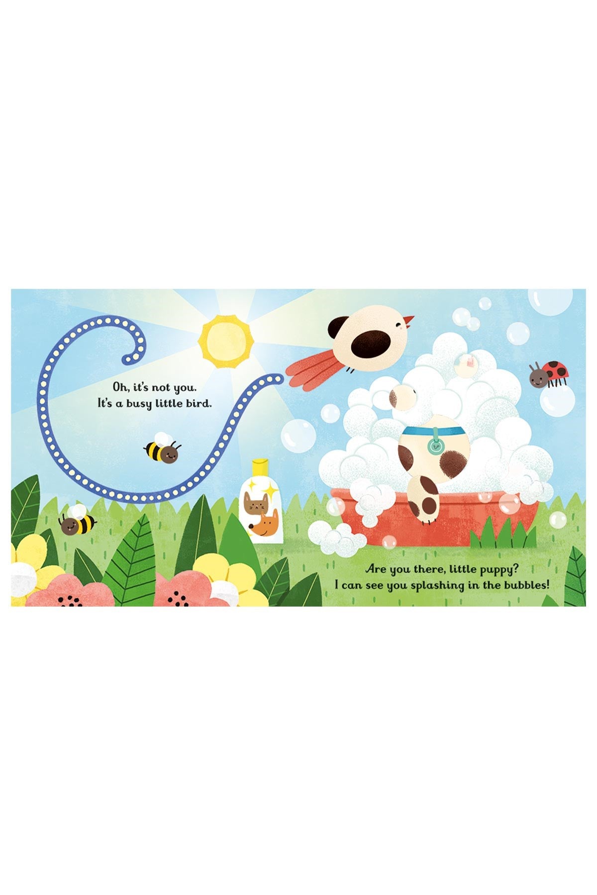 The Usborne Are You There Little Puppy - Welcome Baby
