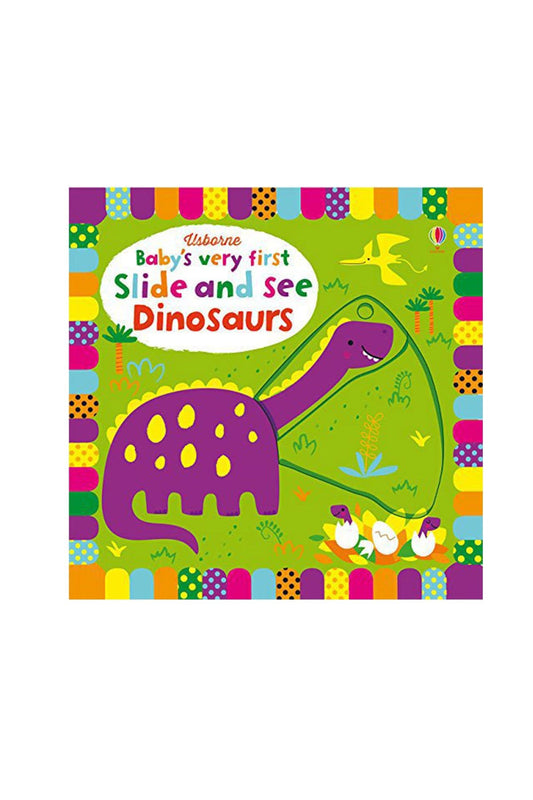 The Usborne Bvf Slide & See Dinosaurs