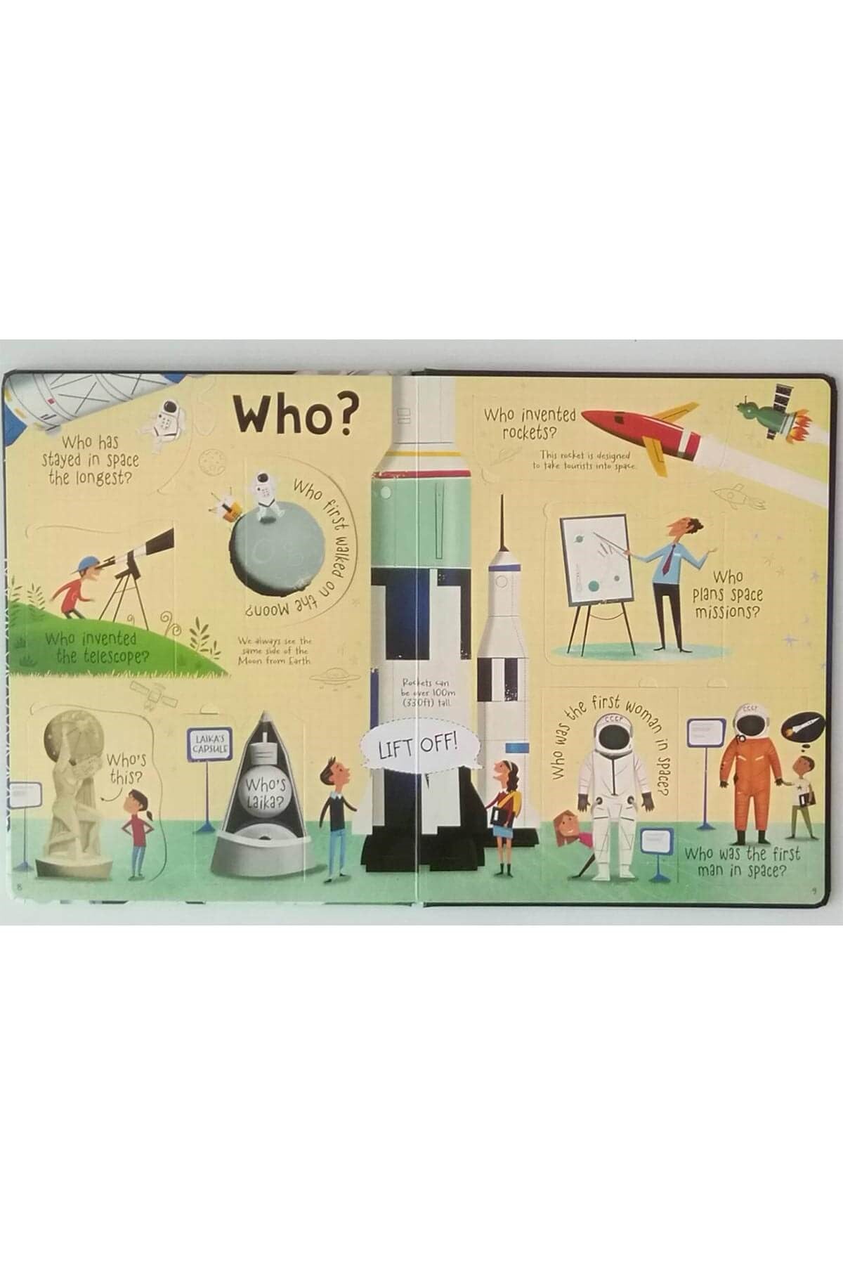 The Usborne Life The Flap Q&A Space - Welcome Baby