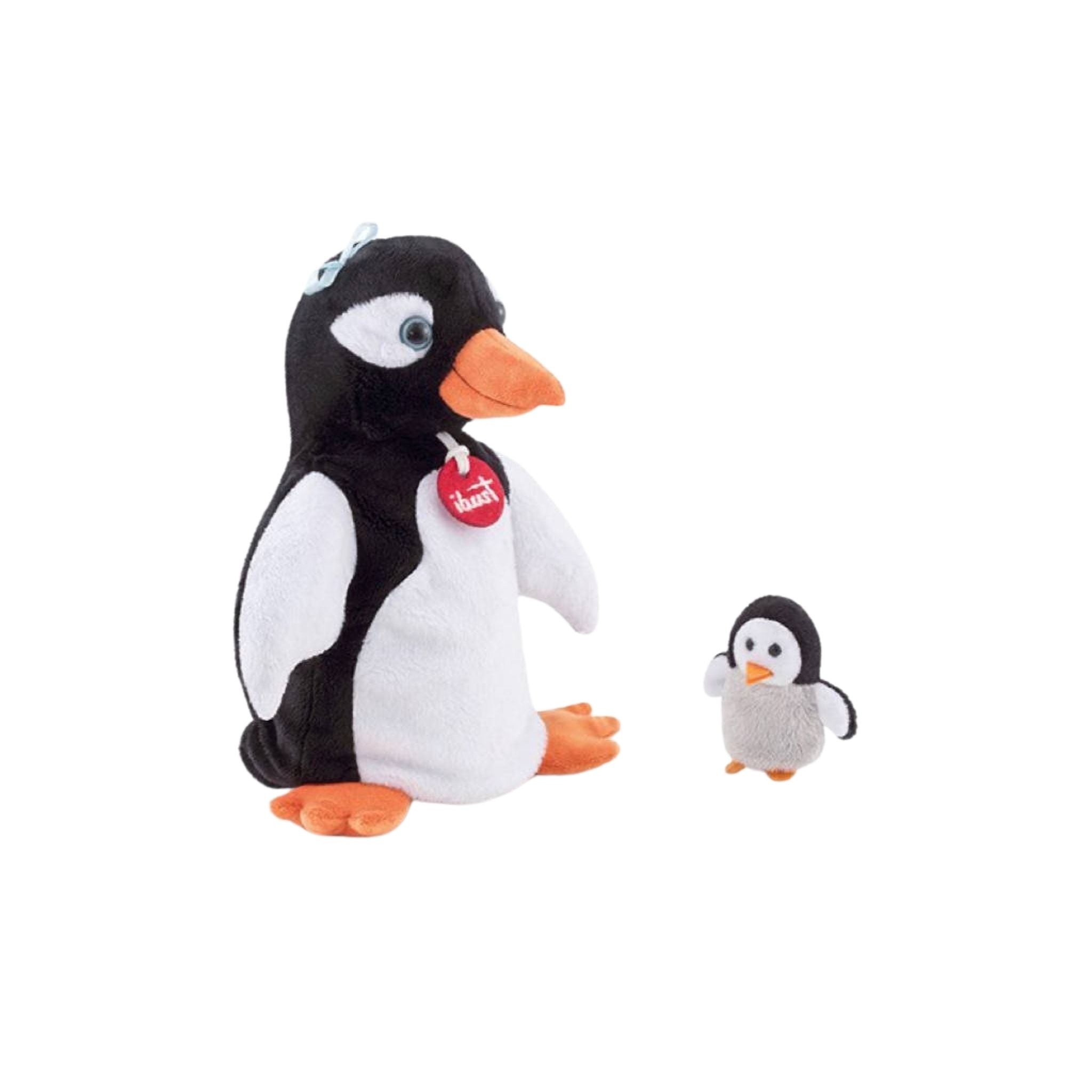 Trudi Puppet & Baby Penguin 25cm
