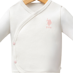 U.S. Polo Assn Bebek Hastane Çıkışı 5’li Set Beyaz