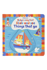 The Usborne Bvf Slide And See Things That Go