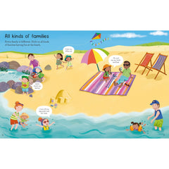 Usborne First Sticker Book Families