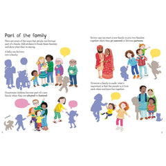 Usborne First Sticker Book Families