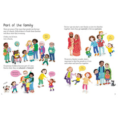 Usborne First Sticker Book Families