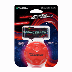 Waboba LED Bounceback Moonshine Işıklı Geri Dönen ve Yüksek Zıplayan Top Bilek İpli Moon Ball