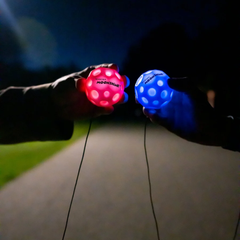 Waboba LED Bounceback Moonshine Işıklı Geri Dönen ve Yüksek Zıplayan Top Bilek İpli Moon Ball