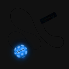 Waboba LED Bounceback Moonshine Işıklı Geri Dönen ve Yüksek Zıplayan Top Bilek İpli Moon Ball