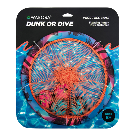 Waboba Dunk or Dive Hedef Atış Çemberi ve Dalış Topu Oyun Seti