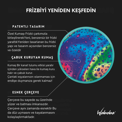 Waboba Flobo Suda Batmayan Frizbi Gökkuşağı