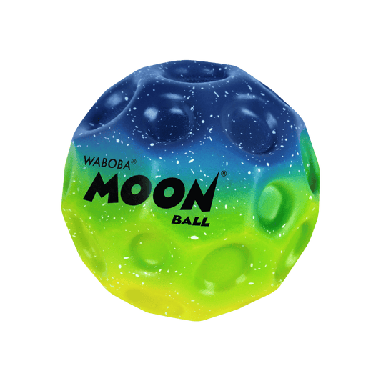 Waboba Rainbow Moon Ball Top Mavi Yeşil Sarı
