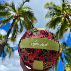 Waboba Sporty Plaj Voleybol Topu Deniz ve Bahçe Voleybol Topu (Lacivert Turuncu)