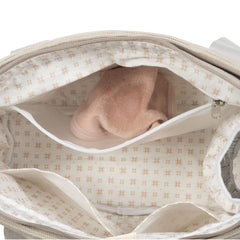 Walking Mum Eco Mum Crossbody Bebek Bakım Çantası Apricot