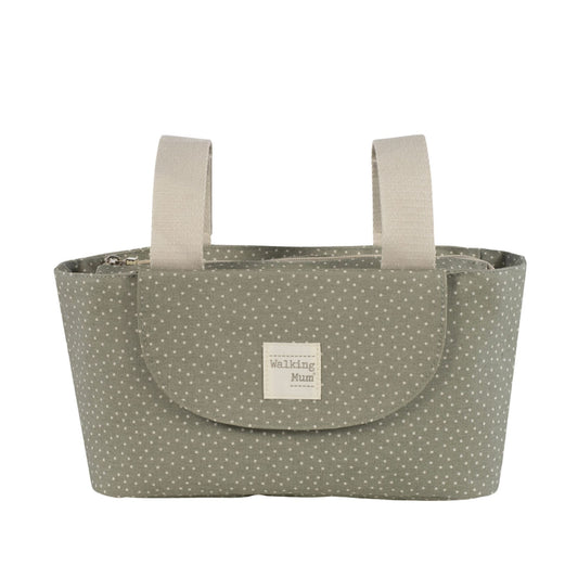 Walking Mum Poppy Bebek Arabası Puantiyeli Organizer Çanta Moss