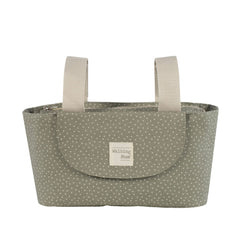 Walking Mum Poppy Bebek Arabası Puantiyeli Organizer Çanta Moss