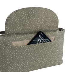 Walking Mum Poppy Bebek Arabası Puantiyeli Organizer Çanta Moss