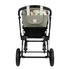 Walking Mum Poppy Bebek Arabası Puantiyeli Organizer Çanta Moss