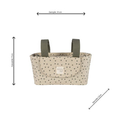 Walking Mum Poppy Bebek Arabası Kalpli Organizer Çanta Moss