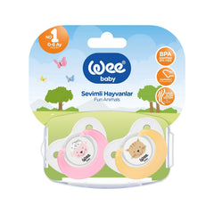 Wee Baby 2'li Sevimli Hayvanlar Emzik No:1