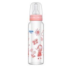 Wee Baby Isıya Dayanıklı Cam Biberon 240ml