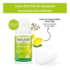 Weleda Limon Özlü Doğal Roll-On Deodorant 50ml