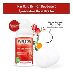Weleda Nar Özlü Doğal Roll-On Deodorant 50ml