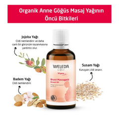 Weleda Organik Göğüs Masaj Yağı 50ml