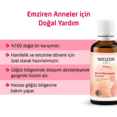 Weleda Organik Göğüs Masaj Yağı 50ml