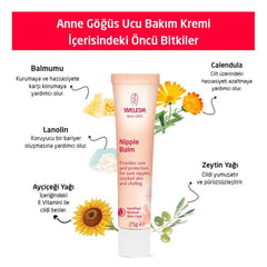 Weleda Organik Göğüs Ucu Bakım Kremi 25gr