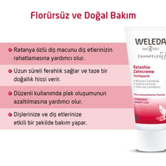 Weleda Ratanya Özlü Organik Diş Macunu 75ml