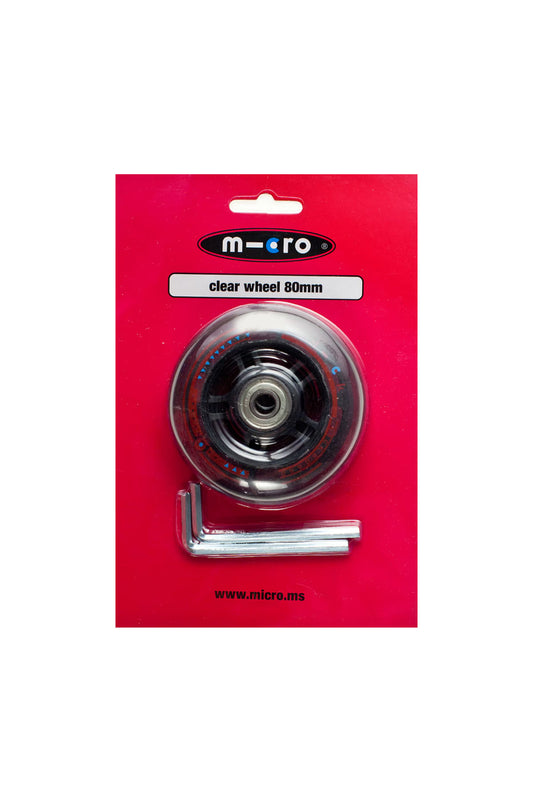 Yedek Parça Micro Scooter Tekerlek Wheel 80mm Clear