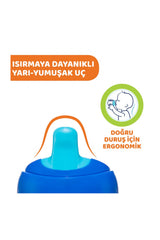 Chicco Yarı Yumuşak Uçlu Bardak 6 Ay+ Kız