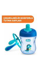 Chicco Yarı Yumuşak Uçlu Bardak 6 Ay+ Kız