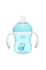 Chicco Yumuşak Uçlu Geçiş Bardağı 4 Ay+ Erkek
