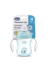 Chicco Yumuşak Uçlu Geçiş Bardağı 4 Ay+ Erkek