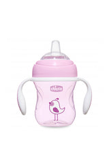 Chicco Yumuşak Uçlu Geçiş Bardağı 4 Ay + Kız