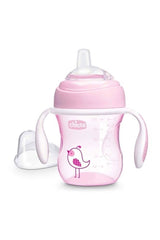 Chicco Yumuşak Uçlu Geçiş Bardağı 4 Ay + Kız